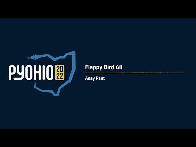 Flappy Bird AI! [PyOhio 2022]