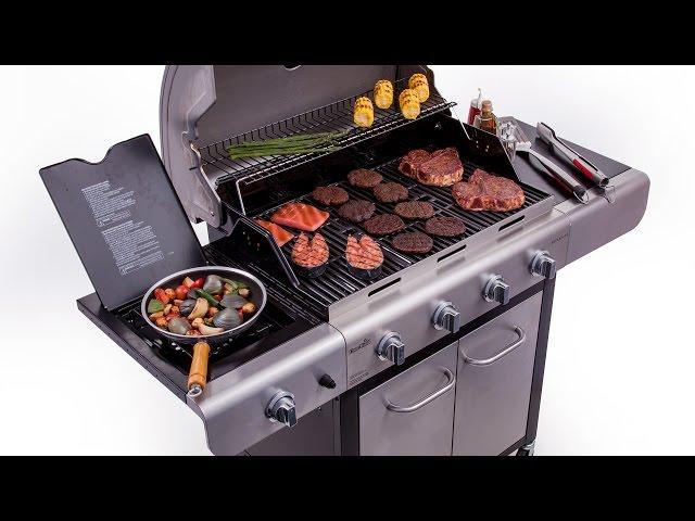 Char-Broil Advantage Deluxe 4-Burner Gas Grill - Lowe's Exclusive