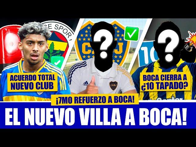 Boca CIERRA a un ENGANCHE EXTRANJERO!? ►  ACUERDO TOTAL x el 7MO REFUERZO! ► Medina SE VA de BOCA!