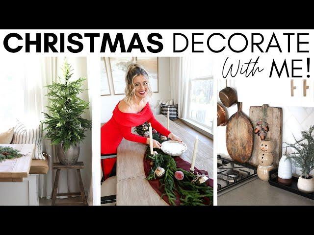 CHRISTMAS DECORATE WITH ME || HOLIDAY DECORATING IDEAS || CHRISTMAS DECORATING IDEAS 2023