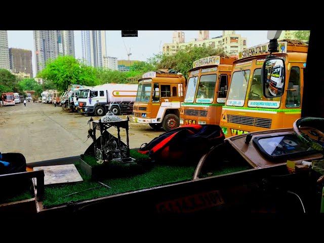 The biggest parking  bus and truck  || Mumbai ( mahalaxmi )cotangreen parking  ||