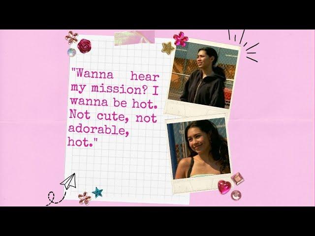 Cassie Steele being a 2000s style icon in season 3 of Degrassi: The Next Generation