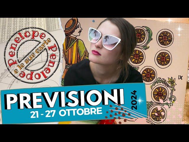 ASPETTATI UNA SORPRESA DA QUALCUNO CHE RITORNA  •  Previsioni Tarocchi  • 21 - 27 Ottobre 2024 