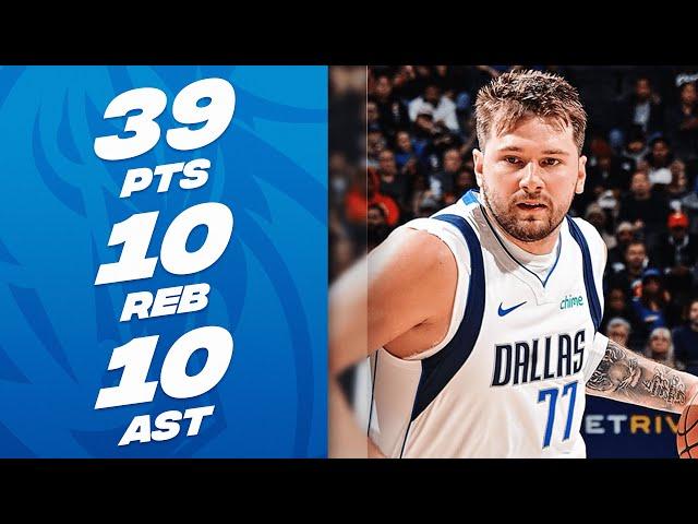 Luka Doncic Makes NBA HISTORY!  | March 9, 2024
