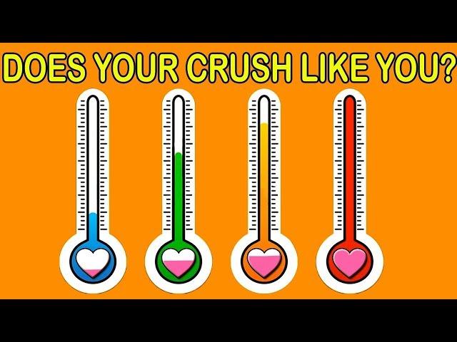 How Much Percent Does Your Crush Like You? Love Personality Test | Mister Test