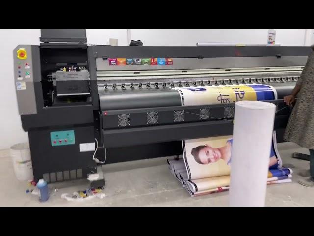 Wall printing |Flex printing machine 512i 30pl BYHX CONTROL SYSTEM