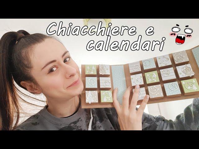 Chiacchiere mentre preparo i calendari dell'avvento!