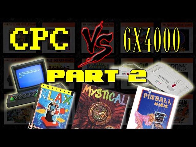 CPC Vs GX4000 [Game Comparison] - Part 2