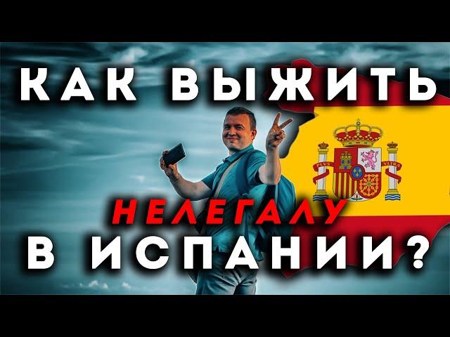 Как выжить НЕЛЕГАЛУ в  Испании в 2023/2024 году Переезд в Испанию без работы и документов