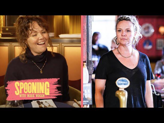 Eastenders Charlie Brooks AKA Janine Butcher | Spooning with Mark Wogan