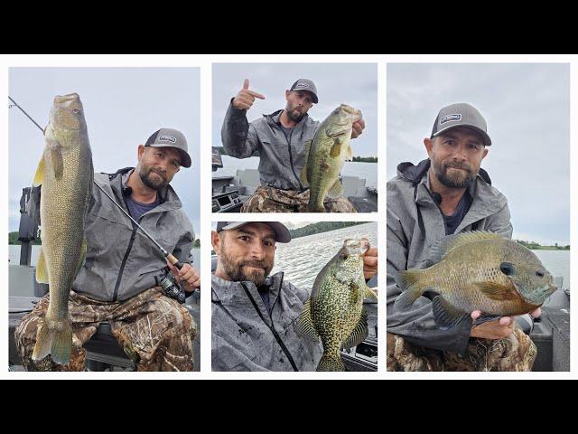 Targeting Multiple Species on One Lake (Crappie, Bluegill, Walleye, Bass, Pike)