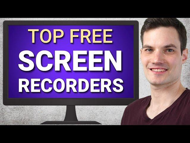  5 Best FREE Screen Recorders - no watermarks or time limits