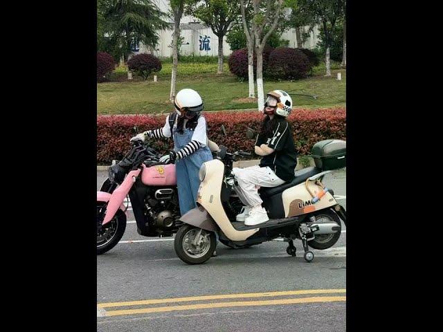 让你得瑟 迟早给你卸了 #摩托车