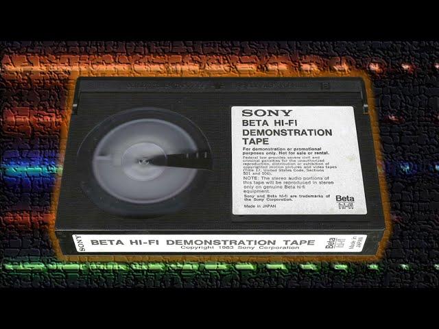 Sony Beta Hi-Fi Demonstration Tape (1983 Betamax)