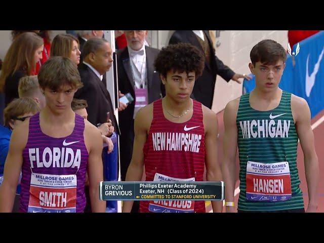 116th Millrose Games | Boys Mile