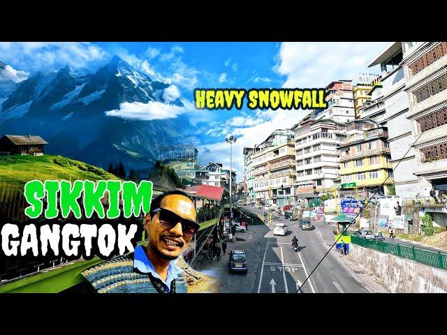 Heavy snowfall | nathula pass | changu lake | north sikkim tourist place | latest update sikkim tour