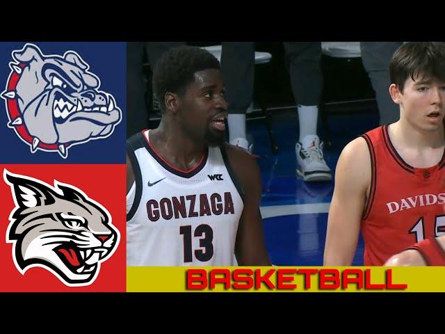 #3 GONZAGA vs DAVIDSON Basketball Game Full Highlights 2024