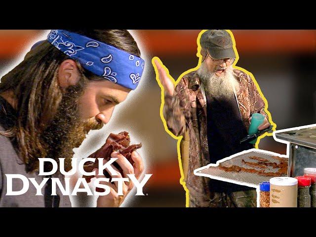 Jase, Si, and the Guys Make Homemade Jerky | Duck Dynasty