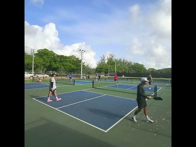 4.0 DUPR match Christoph & Ryan vs Aaron & Diego