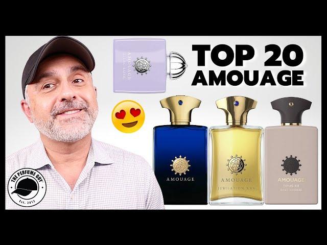 Top 20 AMOUAGE FRAGRANCES | Masculine, Feminine, Unisex Amouage Fragrances Ranked