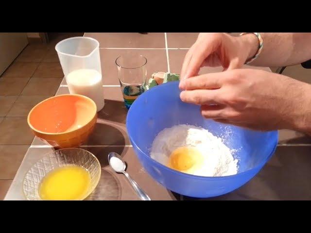 Recette de la pâte à crêpes facile et rapide