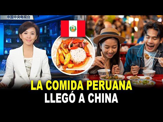 Chinos DISFRUTAN de la exquisita COMIDA PERUANA gracias a un restaurante peruano