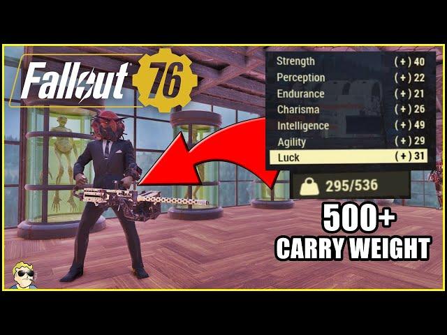 Unyielding Heavy Gunner Build - Fallout 76