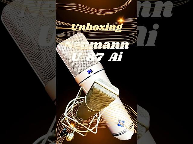 Neumann U 87 Ai Unboxing | Neumann U87 Ai Studio Set | Neumann | Neumann U 87 Ai #shorts #neumann