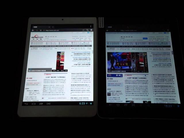Onda V801 quad core vs HKC Q79 tablet - Fight!