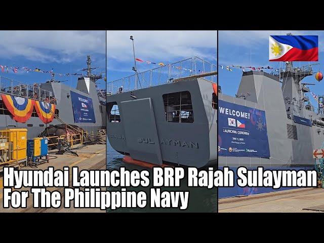 BRP Rajah Sulayman (PS-20) Launched: Philippine Navy’s Newest OPV