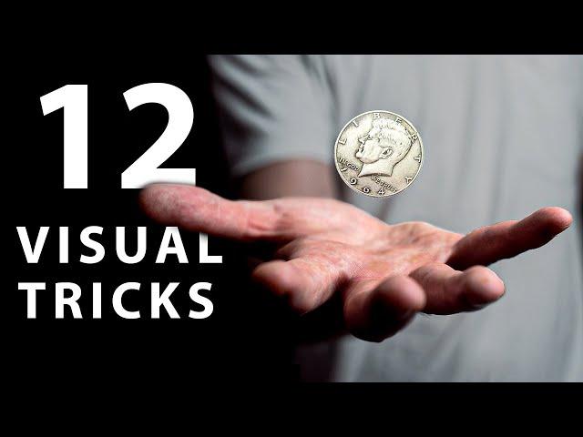 12 VISUAL Coin Tricks Anyone Can Do | Revealed