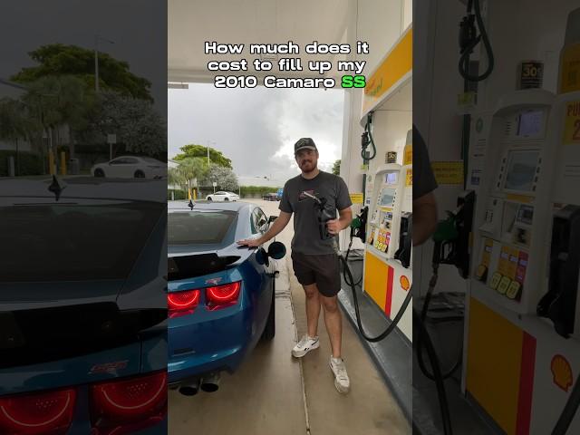 Here's How Much it Costs to fill up my 5th Gen Camaro SS... Should I be complaining?