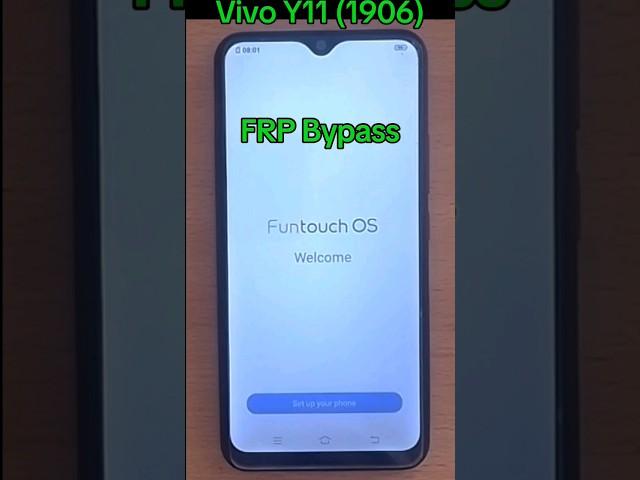 Vivo Y11( 1906) frp/google bypass  #vivo #frpbypass #viral #fypシ #vivoy11 #vivofrpbypass