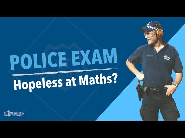 Police Entrance Exam maths Numeracy Test