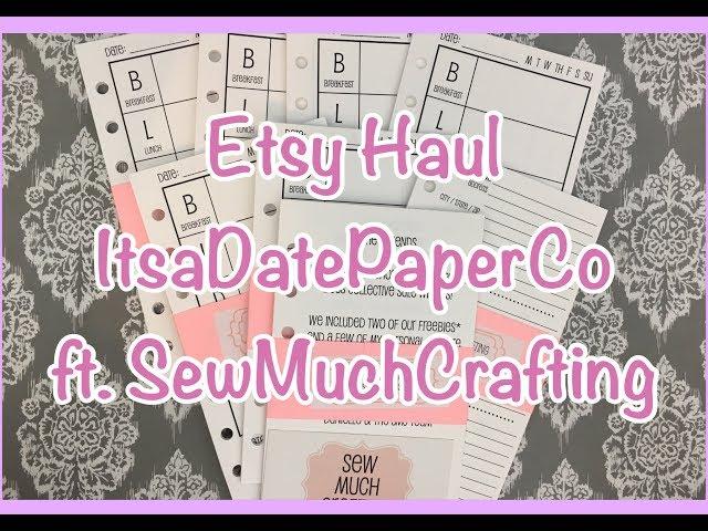 Etsy Haul\\ft. SewMuchCrafting