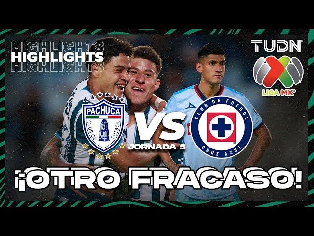 Pachuca vs Cruz Azul - HIGHLIGHTS | AP2023-J5 | Liga Mx | TUDN