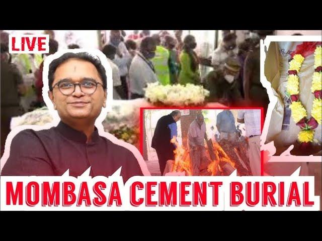 SHOCKING!! SEE THE STRANGE THINGS THAT HAPPENED AT THE BURIAL OF MOMBASA CEMENT TYCOON!