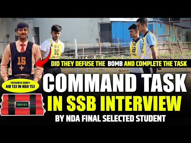 COMMAND TASK Strategies for SSB Interview Success