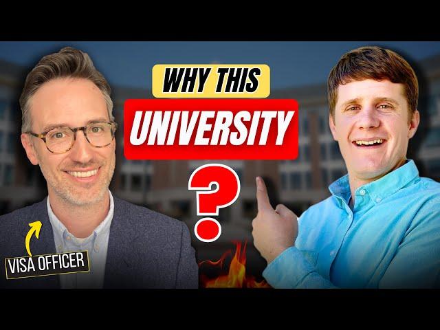 How To Answer “Why This University?” In US Visa Interview