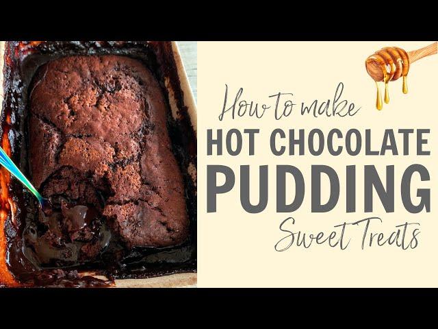 How to make a simple Hot Chocolate Pudding! Recipe #Shorts