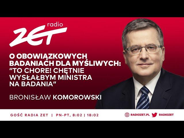 Bronisław Komorowski: Polska powinna zestrzeliwać rakiety nad Ukrainą | Gość Radia ZET