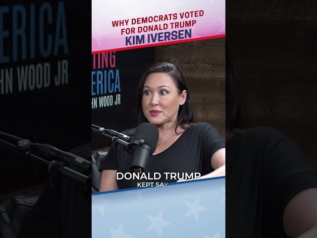 Why Democrats Voted for Donald Trump w/ Kim Iversen #shorts