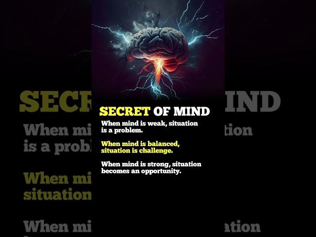 SECRET OF MIND #shorts #motivation #successmind #successmindset