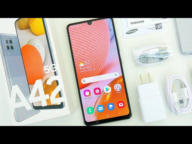 Samsung Galaxy A42 5G Unboxing, Hands On & First Impressions!