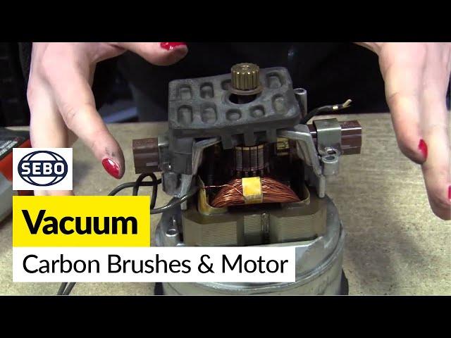 How to Replace the Carbon Brushes and Motor on a Sebo X1 Vacuum Cleaner