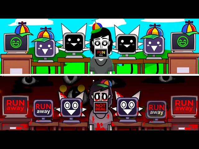 Incredibox Sprunki Vs Incredibox Sprunki Mix Vs Sprunki Remaster Vs  Sprunki Mr Fun Computers