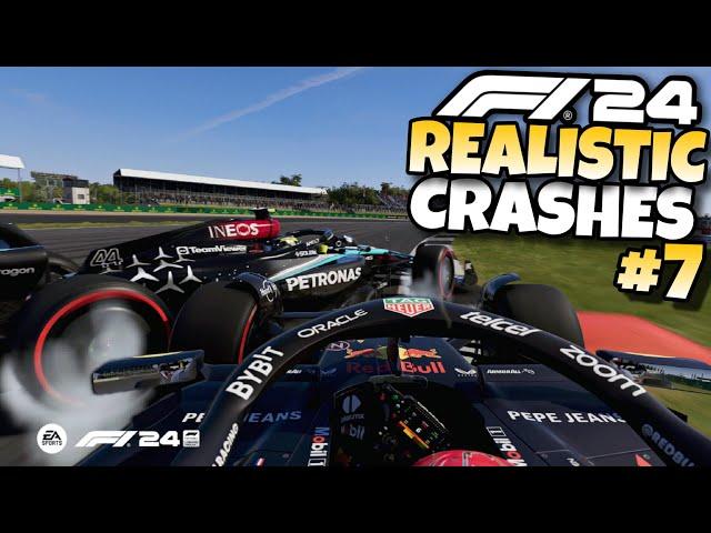 F1 24 REALISTIC CRASHES #7