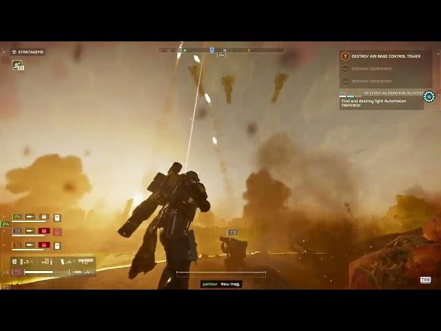 HellDivers 2 - DSS was out of control. Shield Generator was the MVP