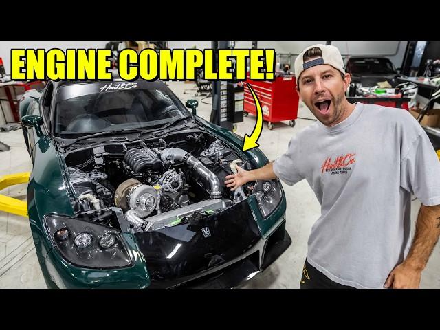 Building a 1,000HP 3 Rotor Veilside RX-7! [Part 2]