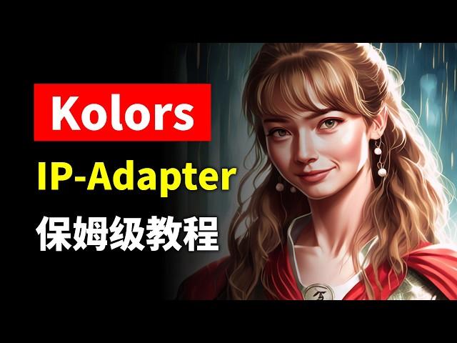 Kwai Kolors IP-Adapter来了！快手可图官方发布IP-Adapter模型，中文出图可控性大大提升 风格迁移效果超好！ComfyUI Kolors IP-Adapter工作流搭建教程